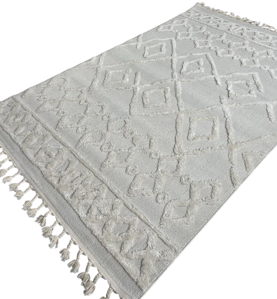 Ковер LAXMI Quincey 0019 прямоугольник (1x2, Cream/Cream)