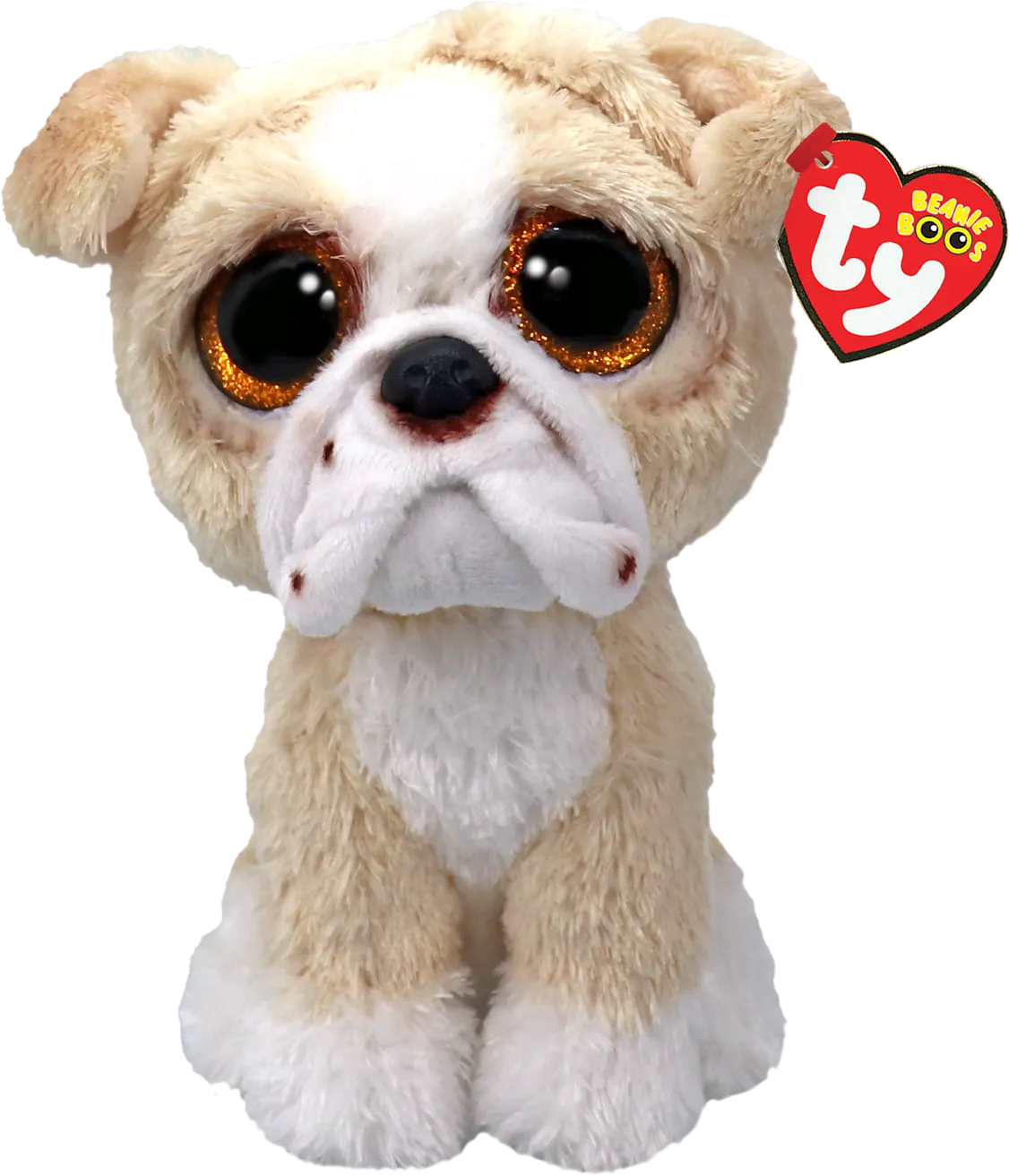 Мягкая игрушка TY Собака английский бульдог Pooch 37371