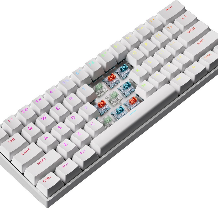Клавиатура MCHOSE Ace 60 Pro TTC Uranus Magnetic Switch - Standard / Ace60-7A (белый) — фото 3
