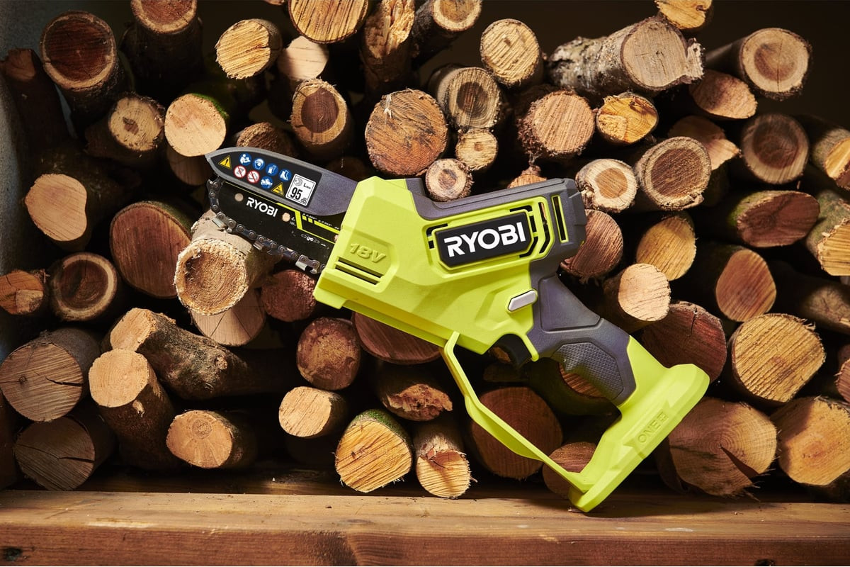 Пила цепная аккумуляторная Ryobi RY18PSX10A-0 / 5133005433 — фото 3