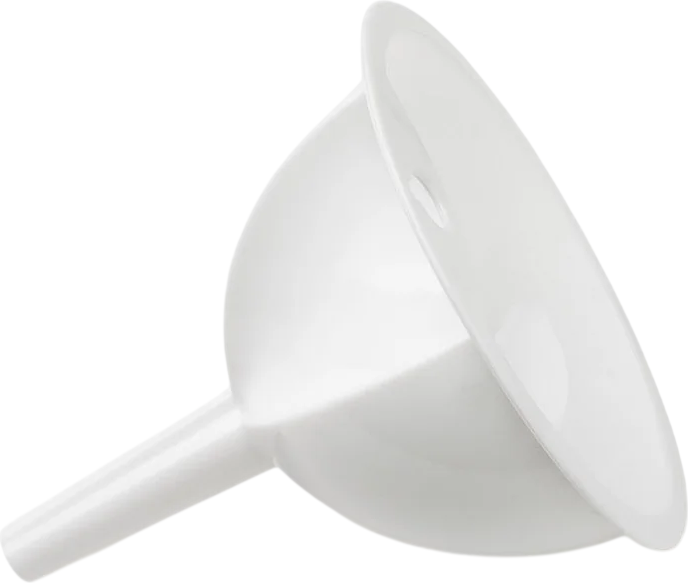 Воронка Optimplast Т7501 (белый)