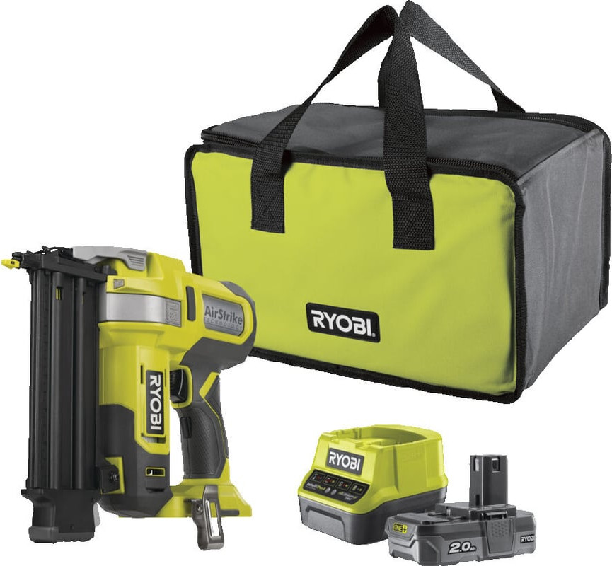 Аккумуляторный гвоздезабиватель Ryobi R18GN18-120S / 5133005429