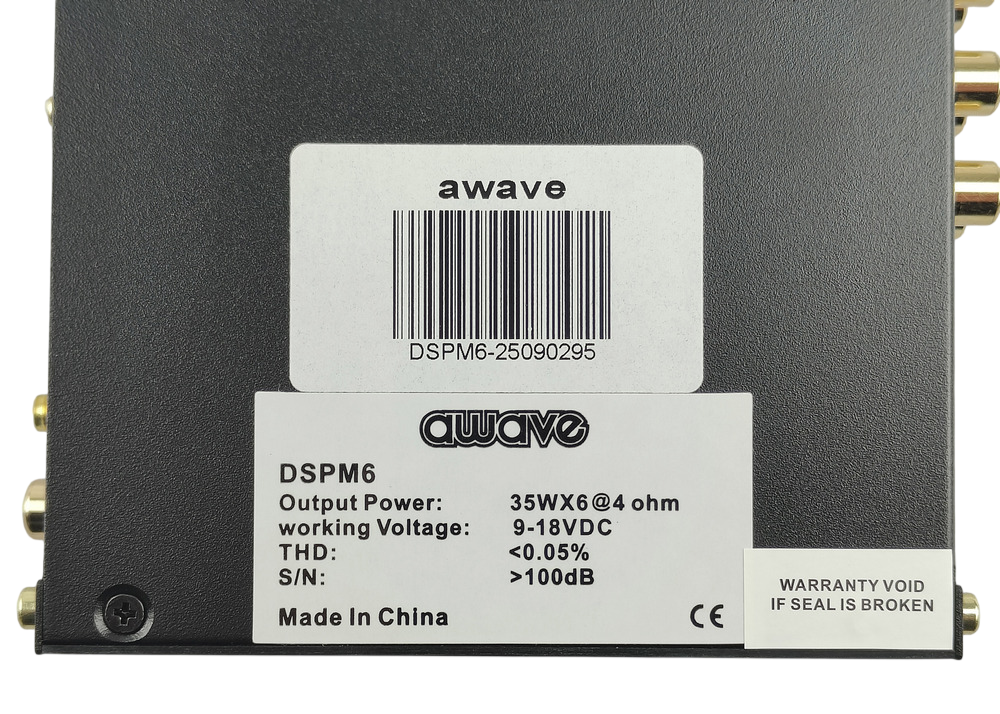 Автомобильный усилитель Awave DSP M6 — фото 2