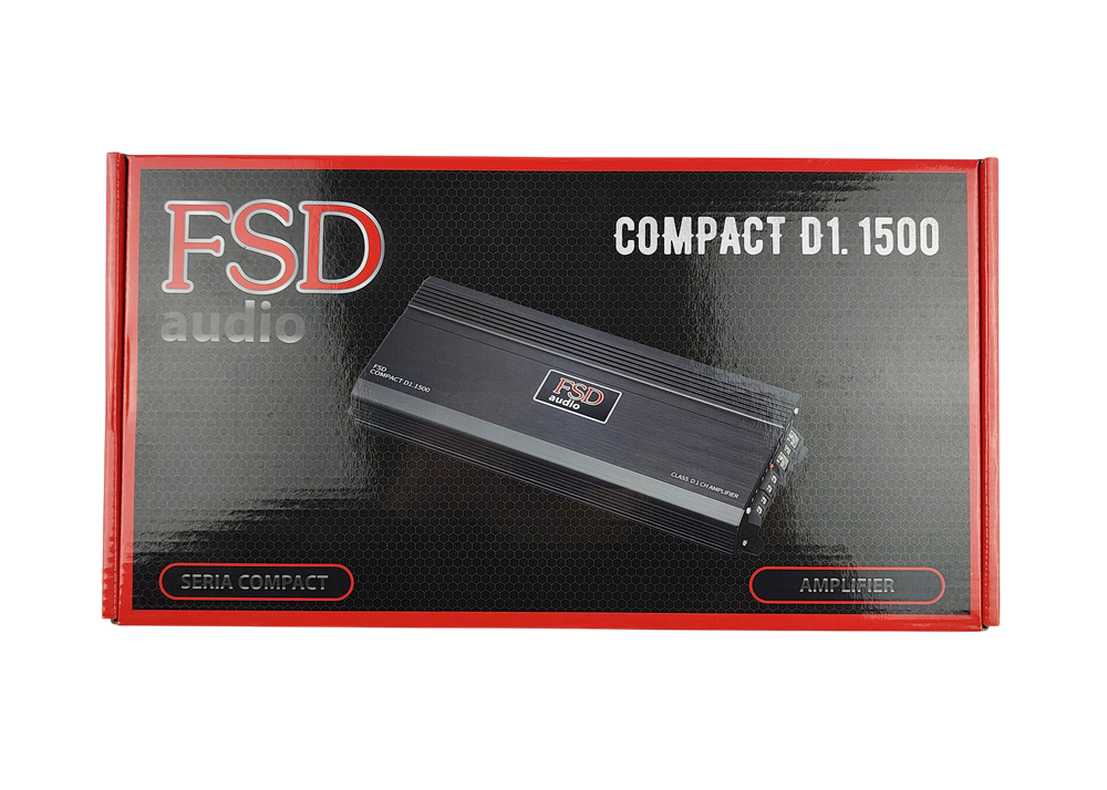 Автомобильный усилитель FSD audio Master 1500.1 — фото 5