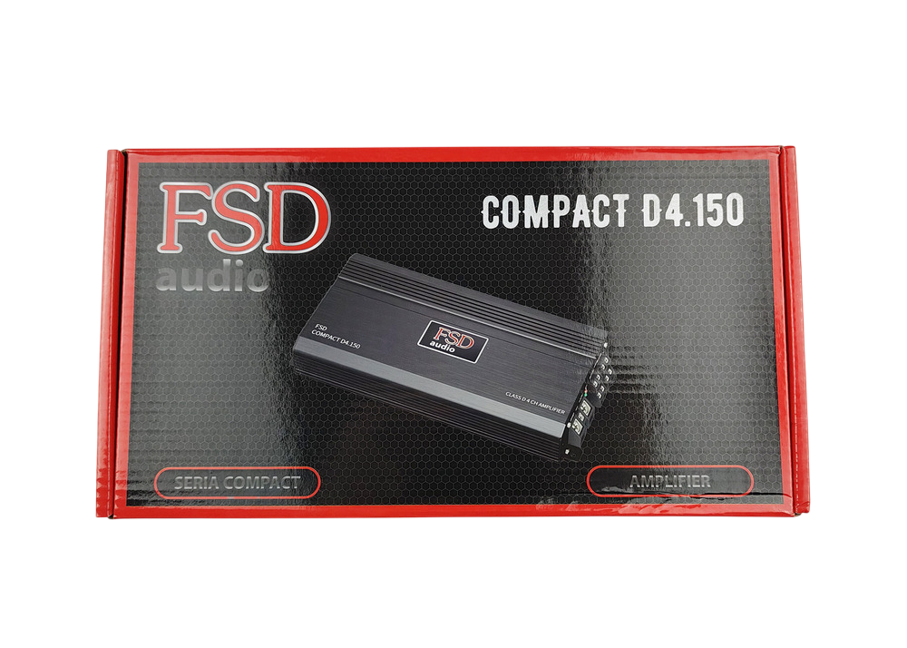 Автомобильный усилитель FSD audio Compact D4.150 — фото 4