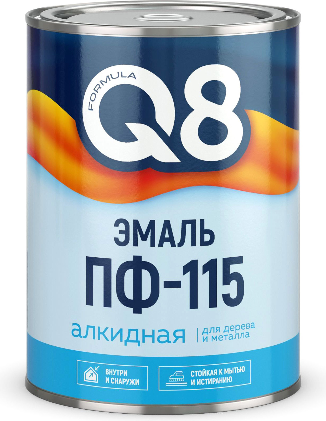 Эмаль Formula Q8 ПФ-115 (0.8кг, оранжевый)