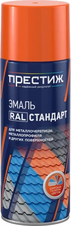Эмаль ПРЕСТИЖ Стандарт (520мл, цинковый желтый)