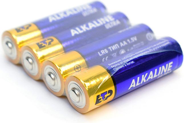Комплект батареек ETP АА/LR6 1.5V / 104002 (4шт) — фото 3