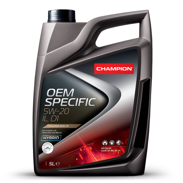 Моторное масло Champion OEM Specific 5W20 IL D1 / 1054628 (5л)