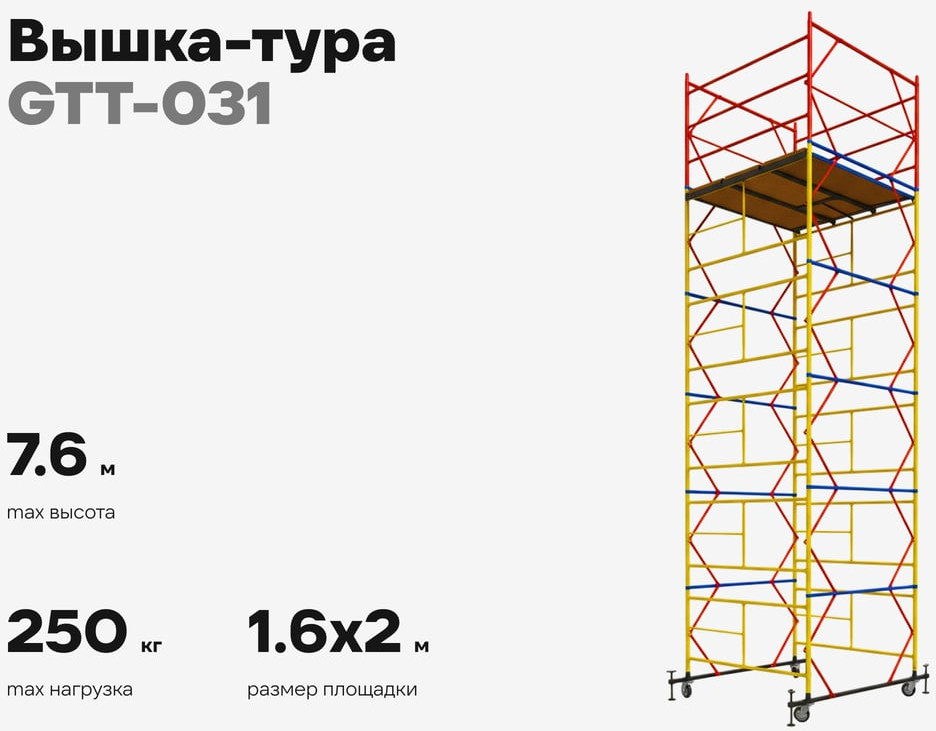 Вышка-тура Gigant GTT-031 — фото 2