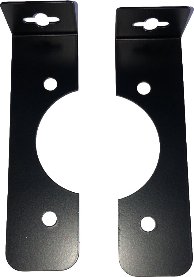 Комплект кронштейнов для экрана радиатора Ventale С сеткой 140x40x32 (2шт, черный)