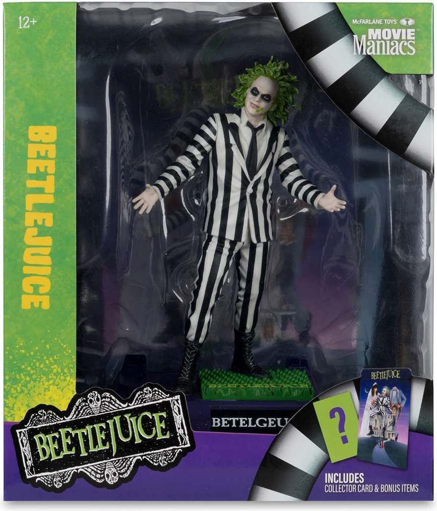 Фигурка коллекционная McFarlane Toys Movie Maniacs. Beetlejuice / MFT174 — фото 2