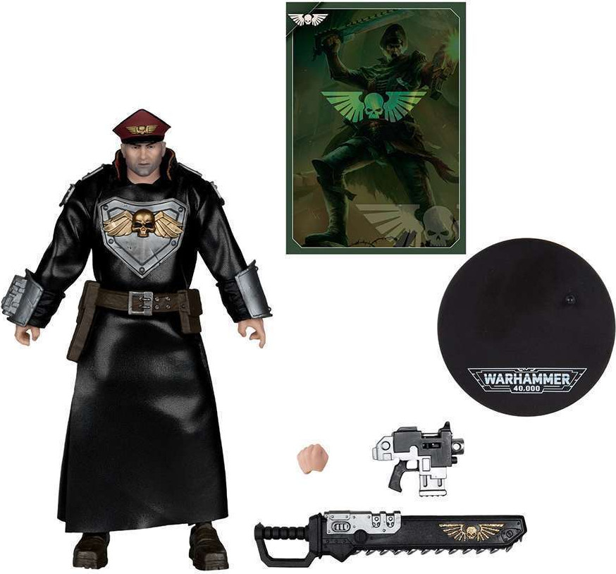 Фигурка коллекционная McFarlane Toys Warhammer 40000. Astra Militarum Commissar Wv10 / MFT153 — фото 3