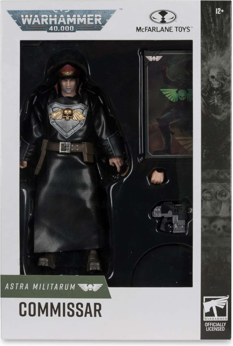 Фигурка коллекционная McFarlane Toys Warhammer 40000. Astra Militarum Commissar Wv10 / MFT153 — фото 2