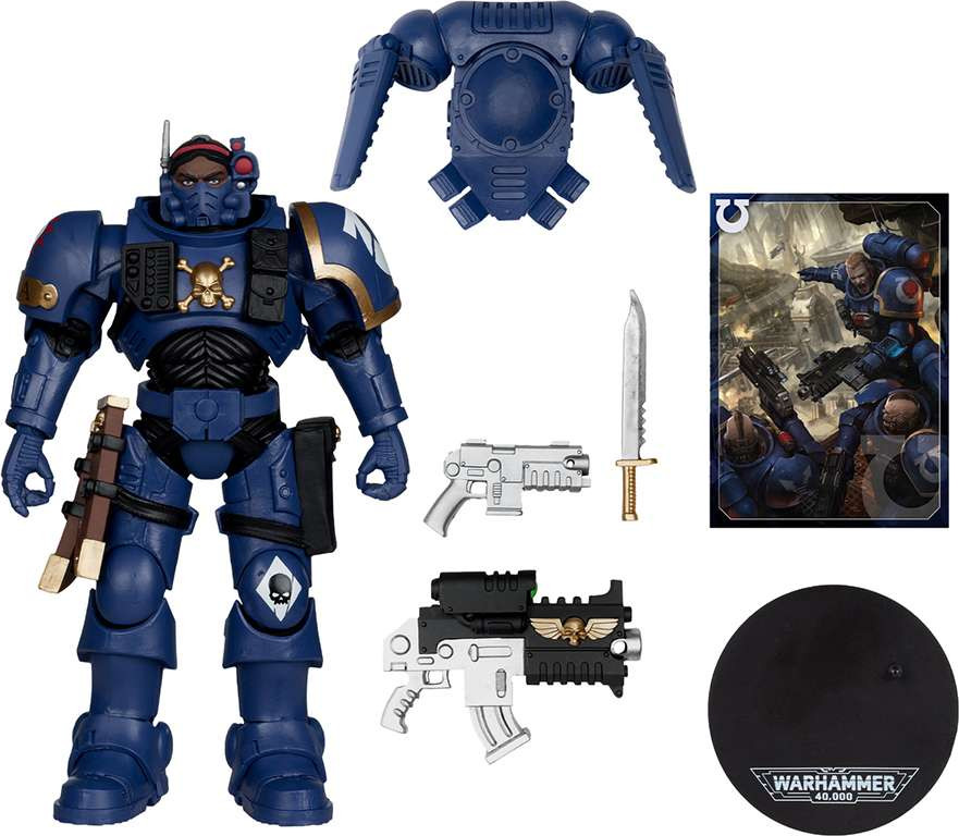 Фигурка коллекционная McFarlane Toys Warhammer 40000. Lieutenant In Phobos Armor Wv11 / MFT190 — фото 3