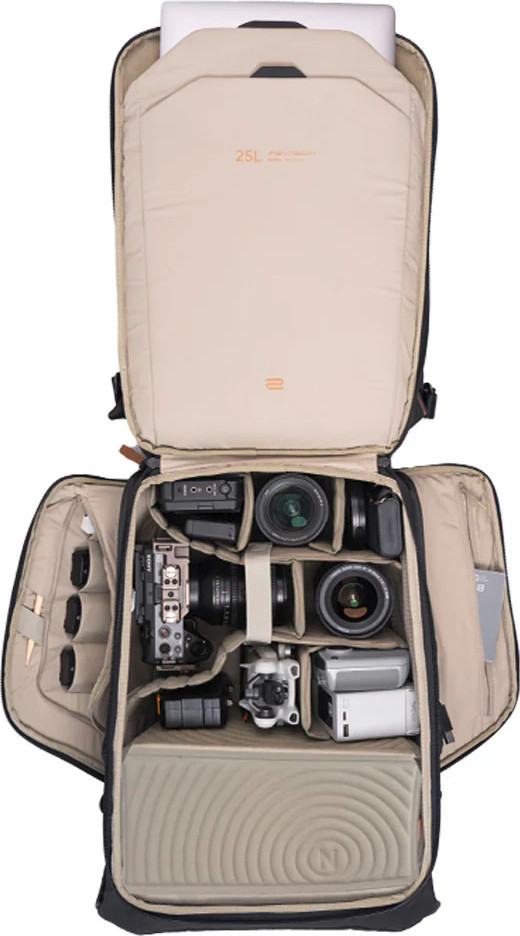 Рюкзак для камеры Pgytech OneGo 2 Backpack 25L / P-CB-203 (черный матовый) — фото 2