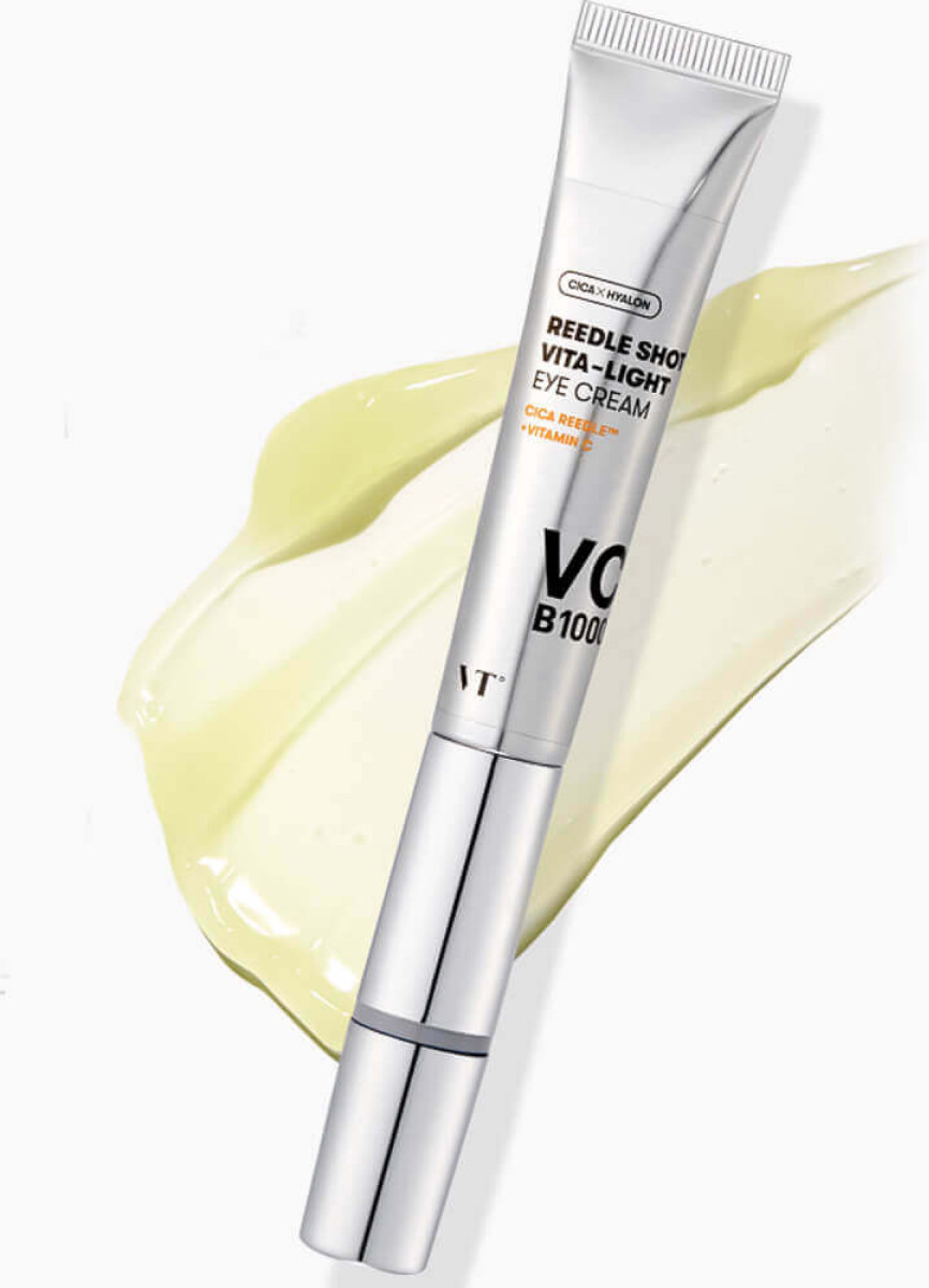 Крем для век Vt Cosmetics Reedle Shot Vita-Light Eye Cream с микроиглами и витамином B3 (15мл) — фото 2