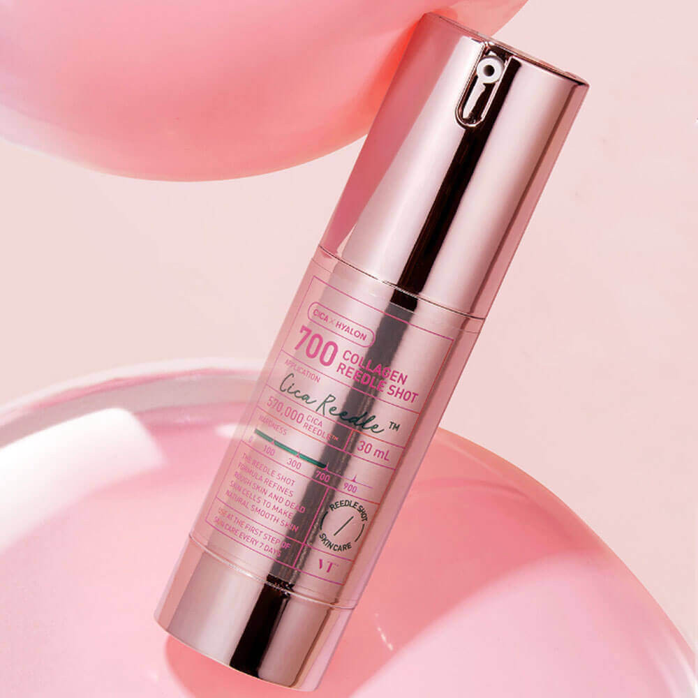 Сыворотка для лица Vt Cosmetics Collagen Reedle Shot 700 с микроиглами и коллагеном (30мл) — фото 2