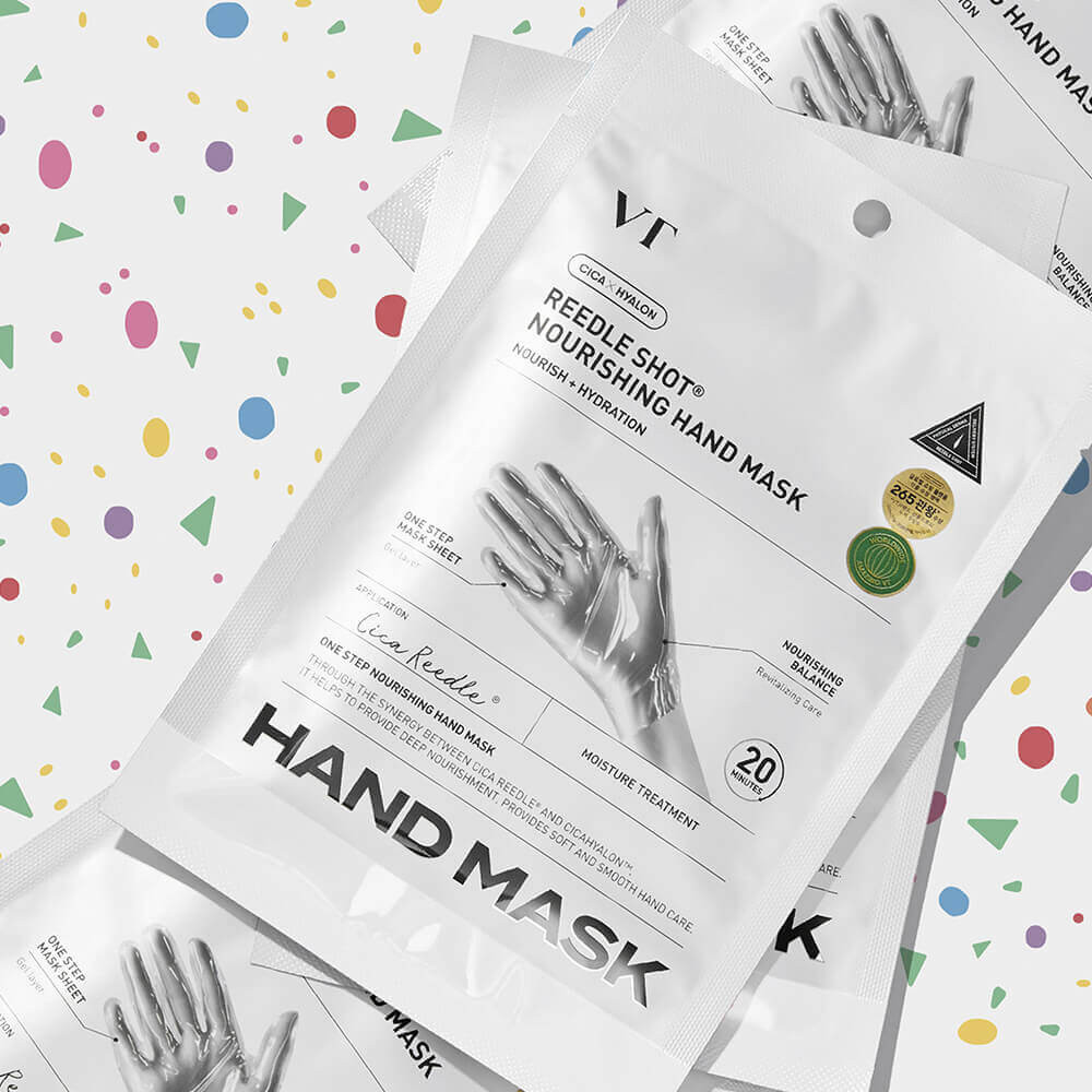 Маска-перчатки для рук Vt Cosmetics Reedle Shot Nourishing Hand Mask (16мл) — фото 3