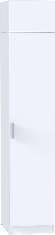 Шкаф-пенал Интермебель МР-21 420 (белый премиум)