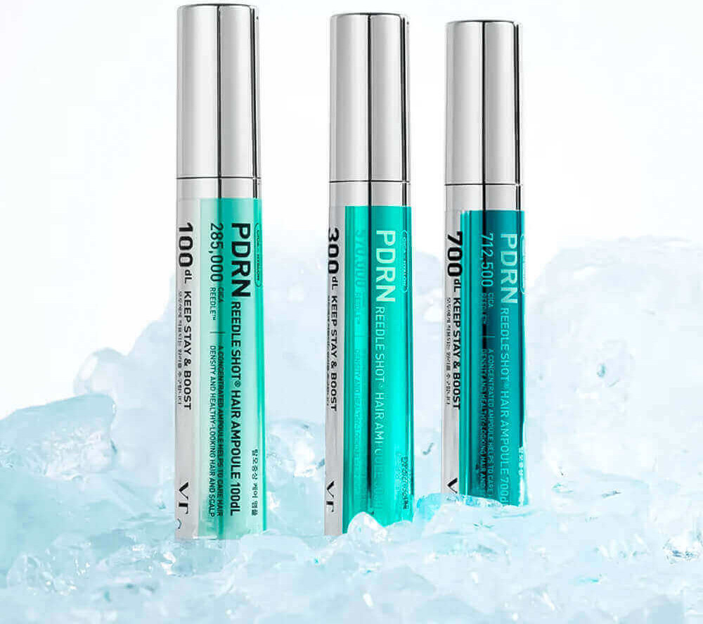 Ампула для волос Vt Cosmetics PDRN Reedle Shot Hair Ampoule 100dL (15мл) — фото 3
