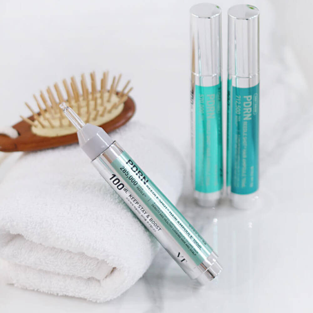 Ампула для волос Vt Cosmetics PDRN Reedle Shot Hair Ampoule 100dL (15мл) — фото 4