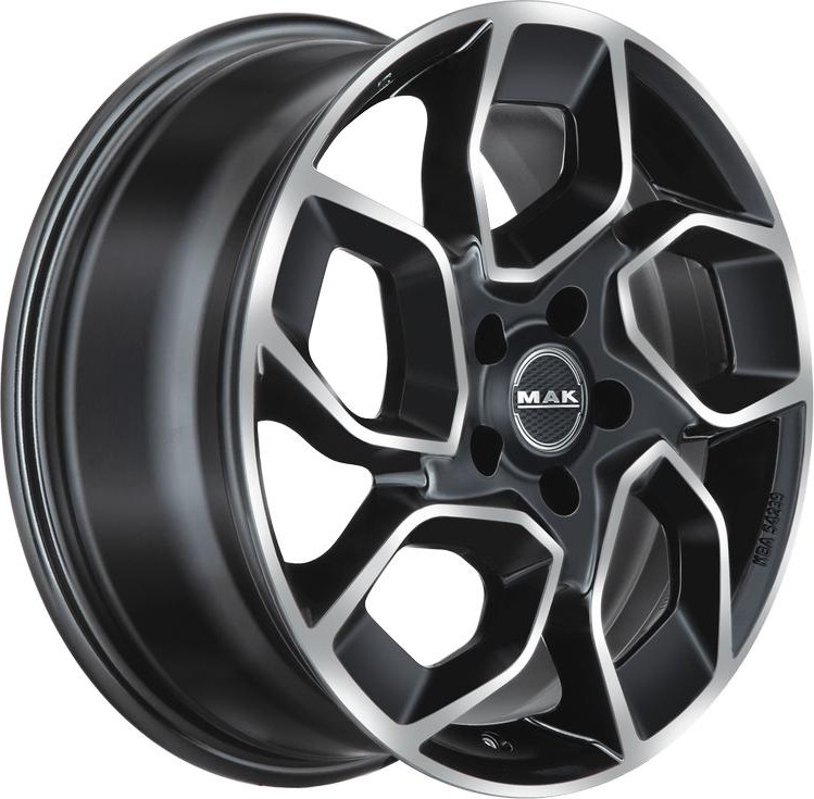 Литой диск MAK Express 18x7.5" 5x120мм DIA 65.1мм ET 50мм Black Mirror — фото 2