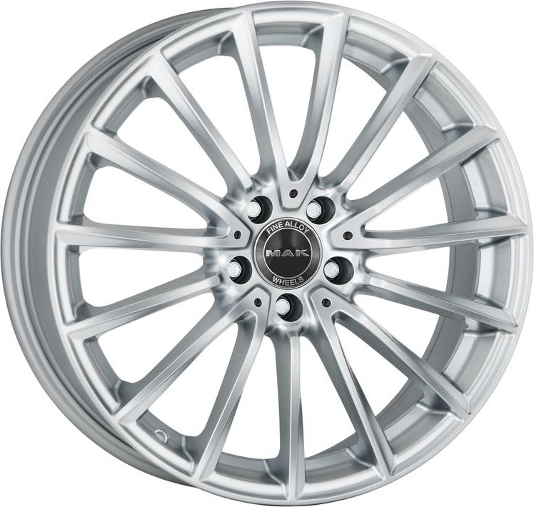 Литой диск MAK Komet 17x7.5" 5x112мм DIA 66.6мм ET 40мм Silver