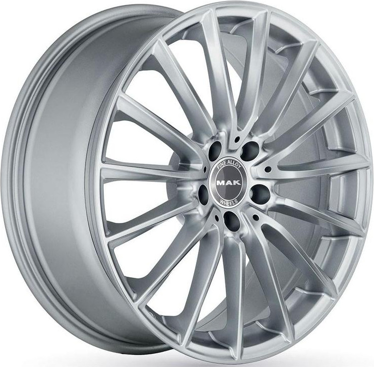 Литой диск MAK Komet 17x7.5" 5x112мм DIA 66.6мм ET 40мм Silver — фото 3