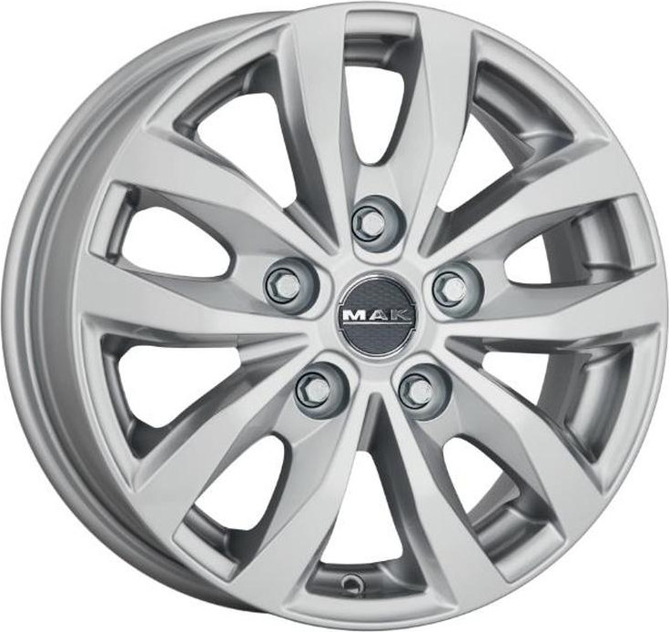 Литой диск MAK Load 5 16x6.5" 5x130мм DIA 78.1мм ET 55мм Silver