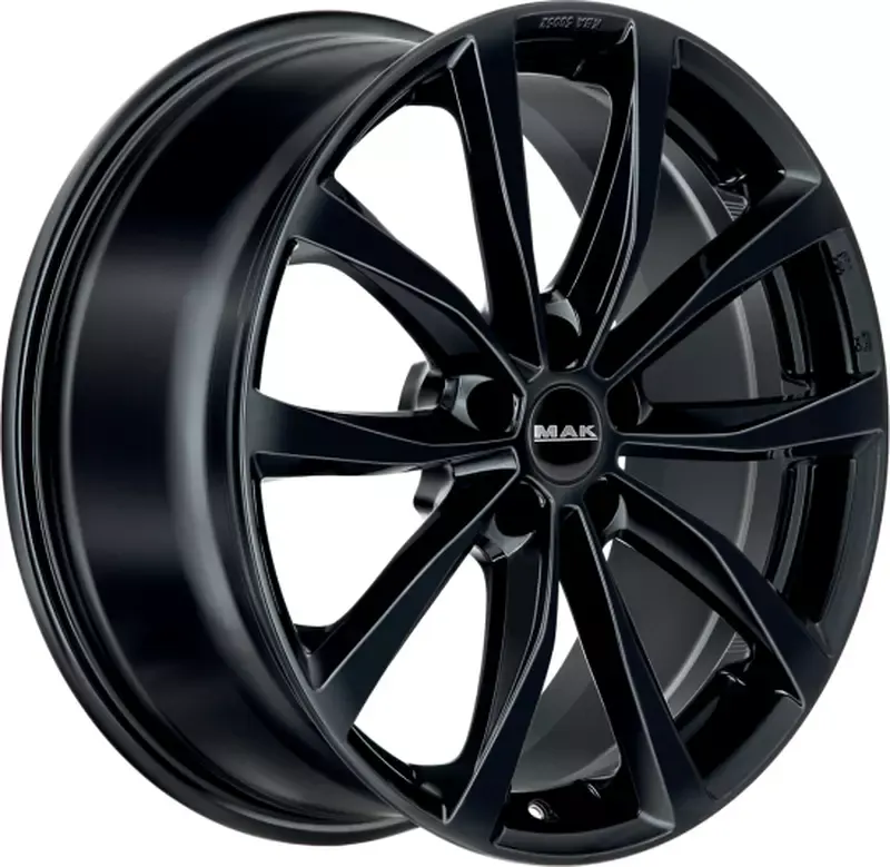 Литой диск MAK Wolf 20x8" 5x108мм DIA 63.4мм ET 45мм Gloss Black — фото 2