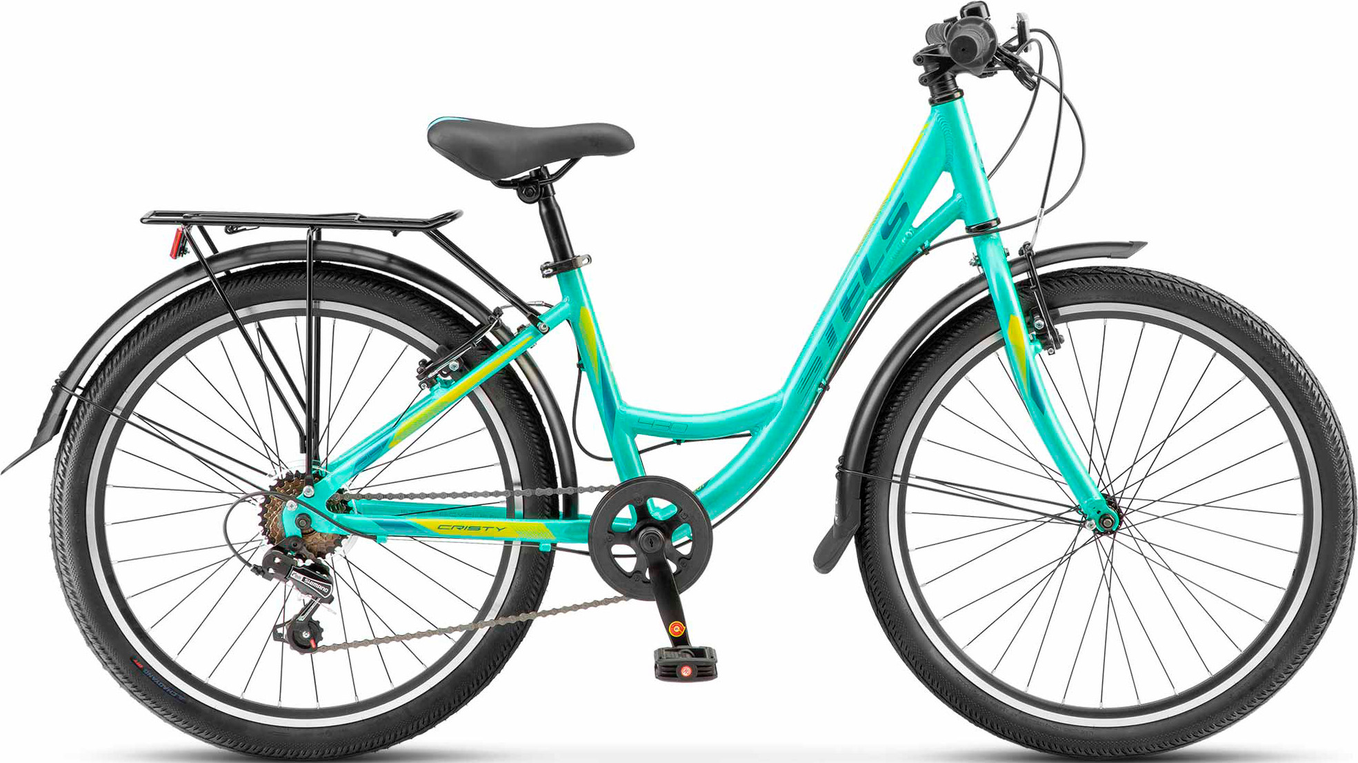 Велосипед STELS Cristy 430 24V (14, мятный, разобранный, в коробке)