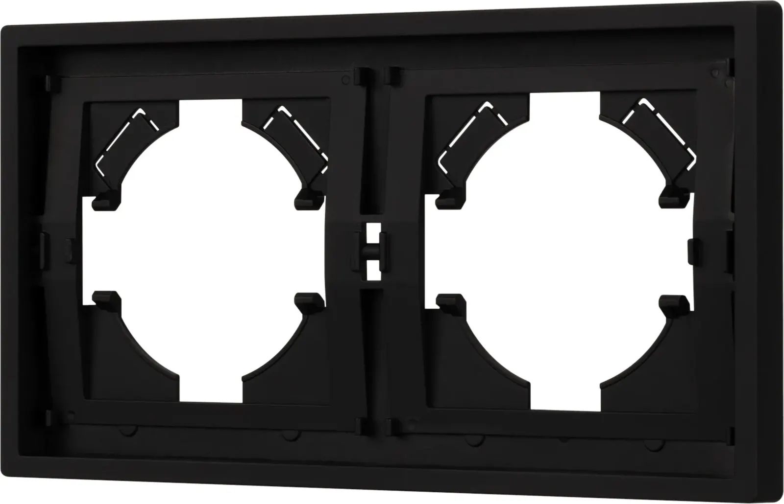 Рамка для выключателей и розеток Arlight FRM-TENDO-SFPL-2-BK / 054646