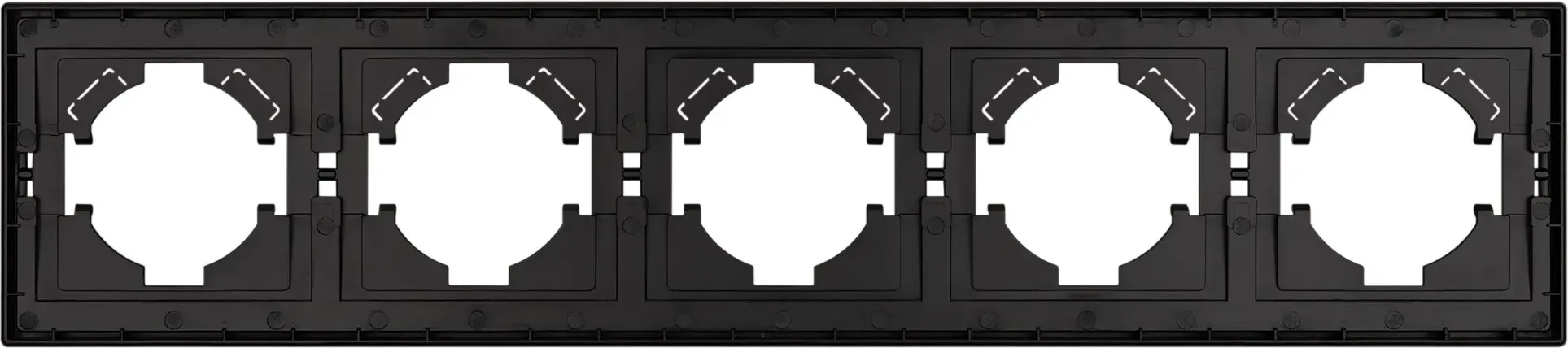 Рамка для выключателей и розеток Arlight FRM-TENDO-SFPL-5-GR / 054659 — фото 3