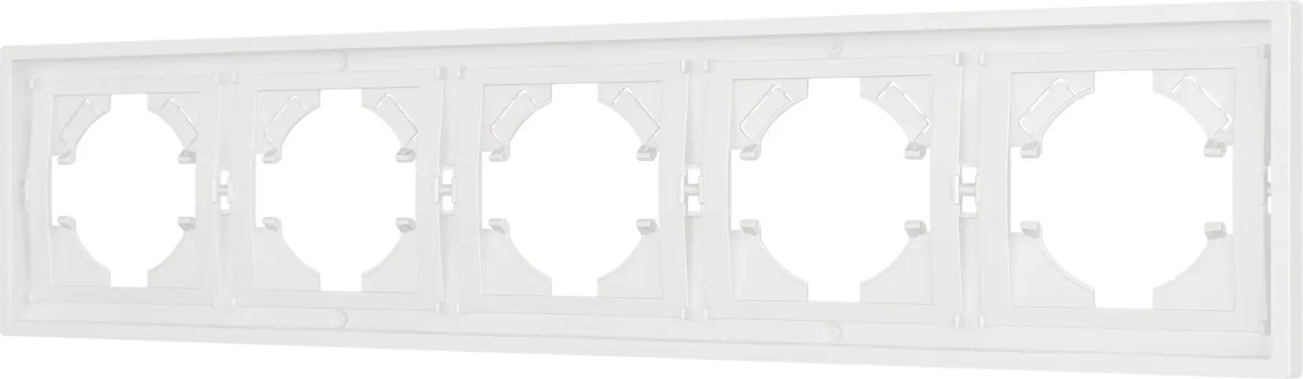 Рамка для выключателей и розеток Arlight FRM-TENDO-SFPL-5-WH / 054660