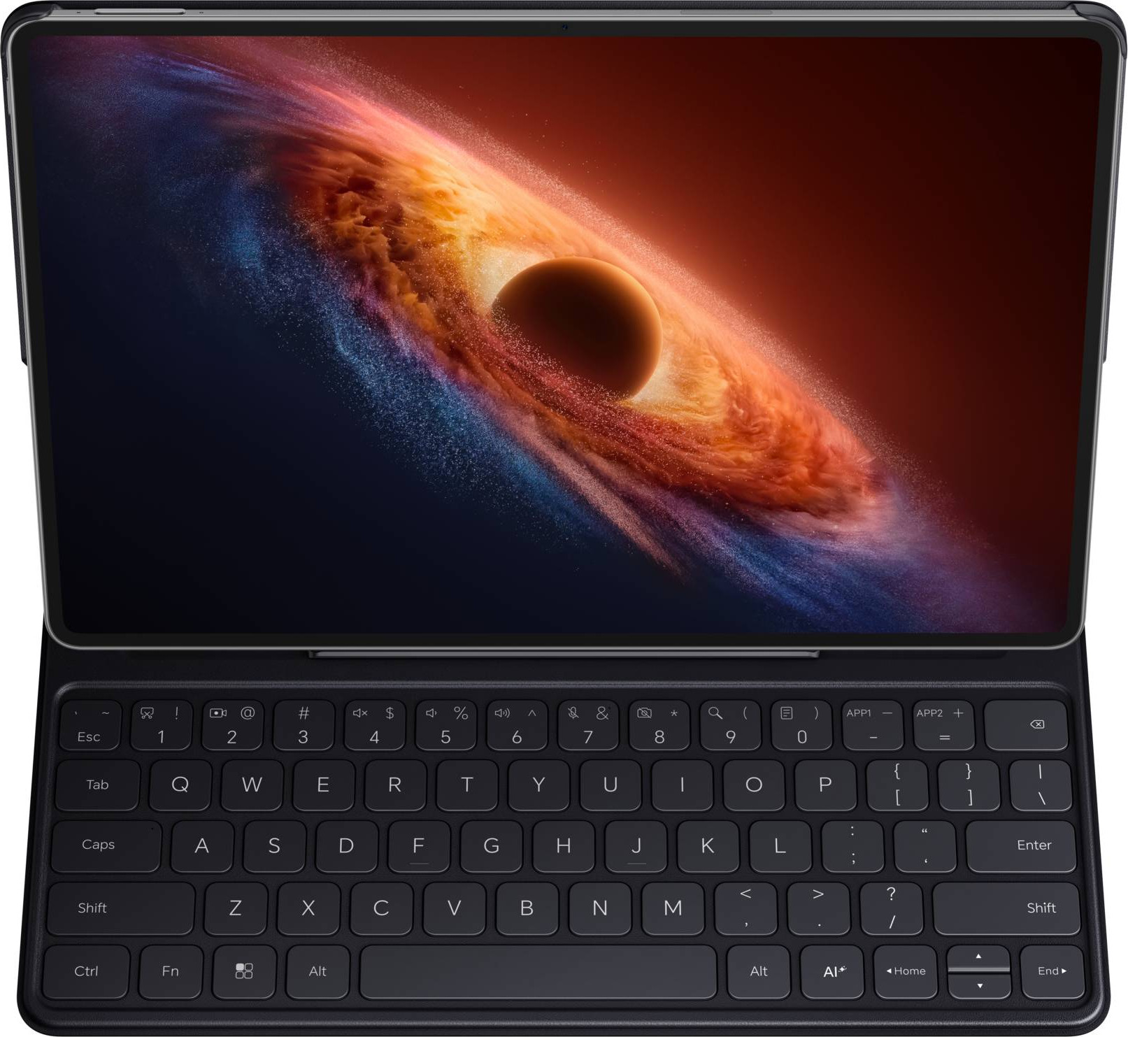 Планшет HONOR MagicPad4 12GB/256GB Wi-Fi YLE-W09 / 5301ASDU (с клавиатурой и стилусом, серый)