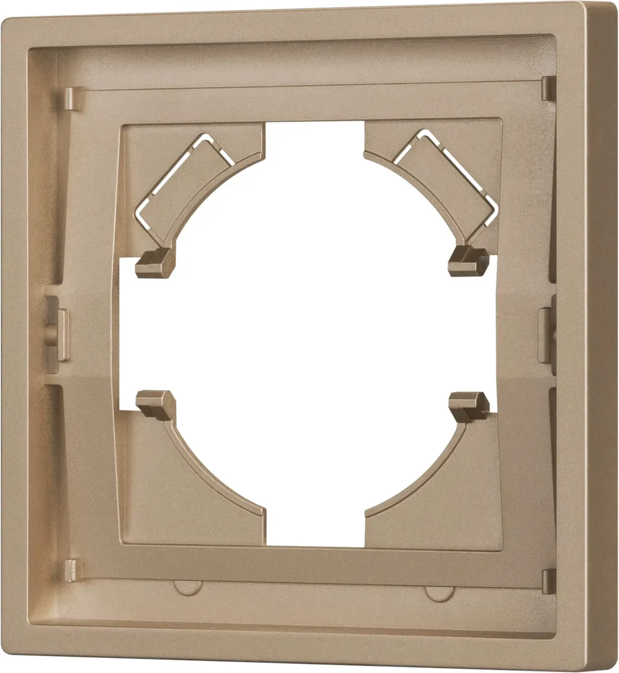 Рамка для выключателей и розеток Arlight FRM-TENDO-PL-1-GD / 053838