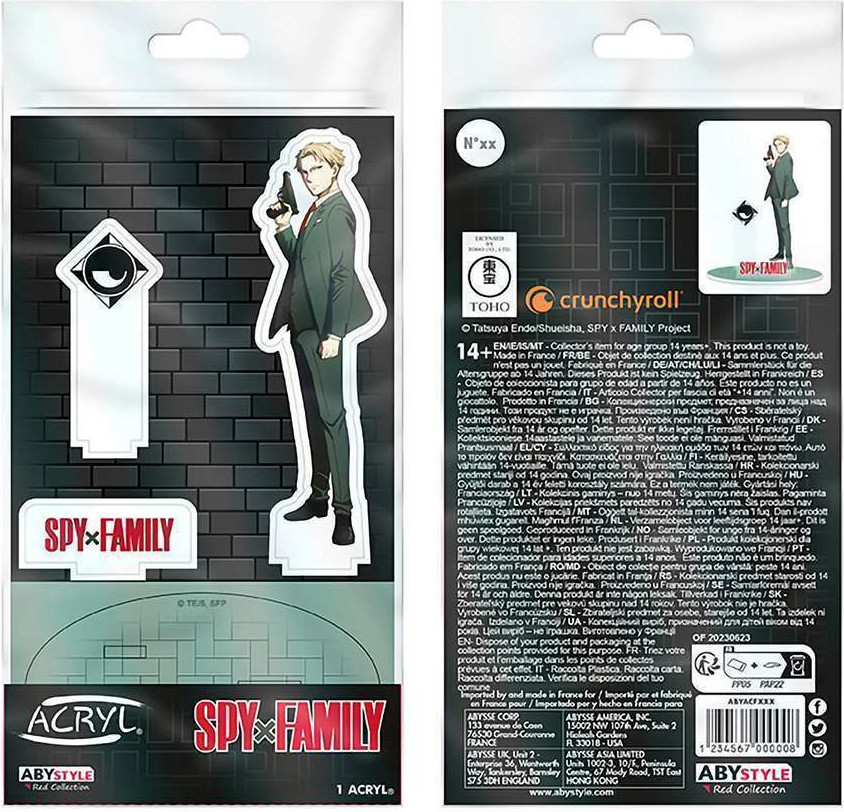 Фигурка коллекционная ABYstyle Spy X Family. Acryl Loid Forger x2 / ABY669 — фото 2