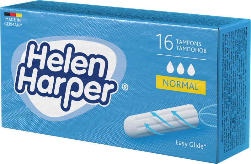 Тампоны гигиенические Helen Harper Normal Безаппликаторные (3x16шт) — фото 2
