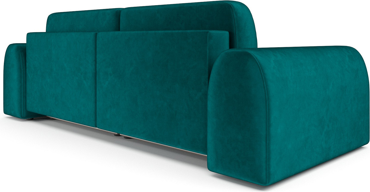 Диван Mebel-Ars Флип (бархат сине-зеленый Star Velvet 43 Black Green) — фото 3