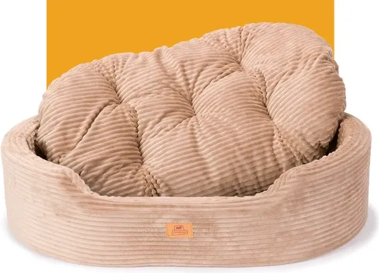 Лежанка для животных Ferplast Dandy Corduroy 45 / 83874526 (бежевый) — фото 6