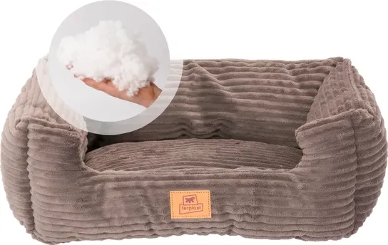 Лежанка для животных Ferplast Sweetie Corduroy 55 / 83885521 (коричневый) — фото 3