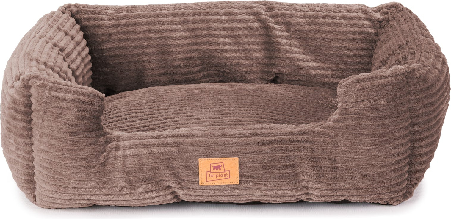 Лежанка для животных Ferplast Sweetie Corduroy 55 / 83885521 (коричневый) — фото 2