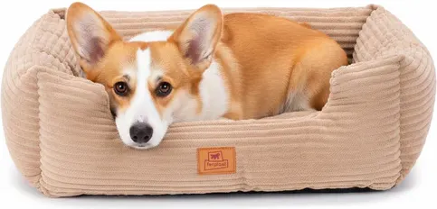 Лежанка для животных Ferplast Sweetie Corduroy 55 / 83885526 (бежевый) — фото 6