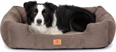 Лежанка для животных Ferplast Sweetie Corduroy 70 / 83887021 (коричневый) — фото 5
