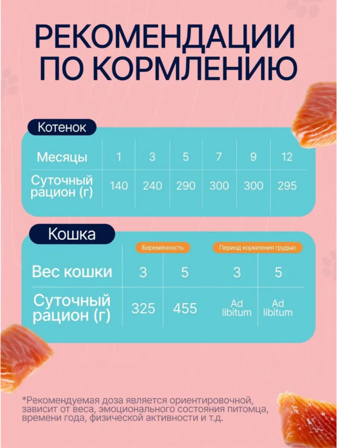Влажный корм для кошек Ночной охотник Индейка и лосось в желе для котят от 1 месяца (85г) — фото 4