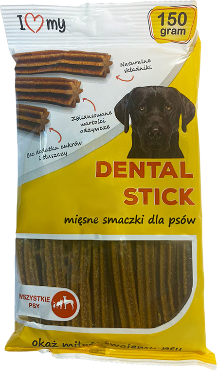 Лакомство для собак I Love My Pet Dental Stick для всех пород с мясом птицы / G6360 (150г)