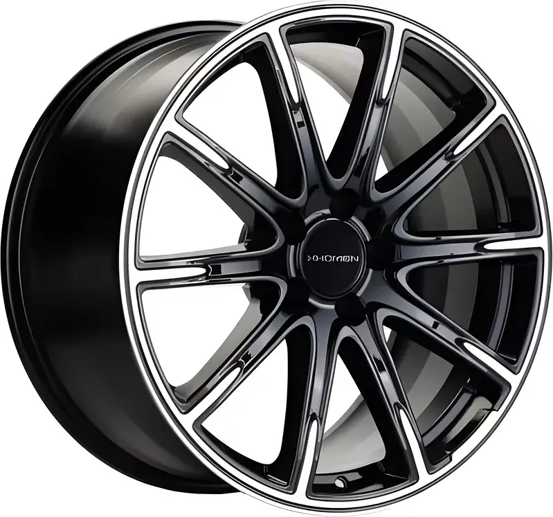 Литой диск Khomen KHW1816 Chery Tiggo 8 Pro/Max 18x7" 5x108мм DIA 60.1мм ET 47мм (Black FP)