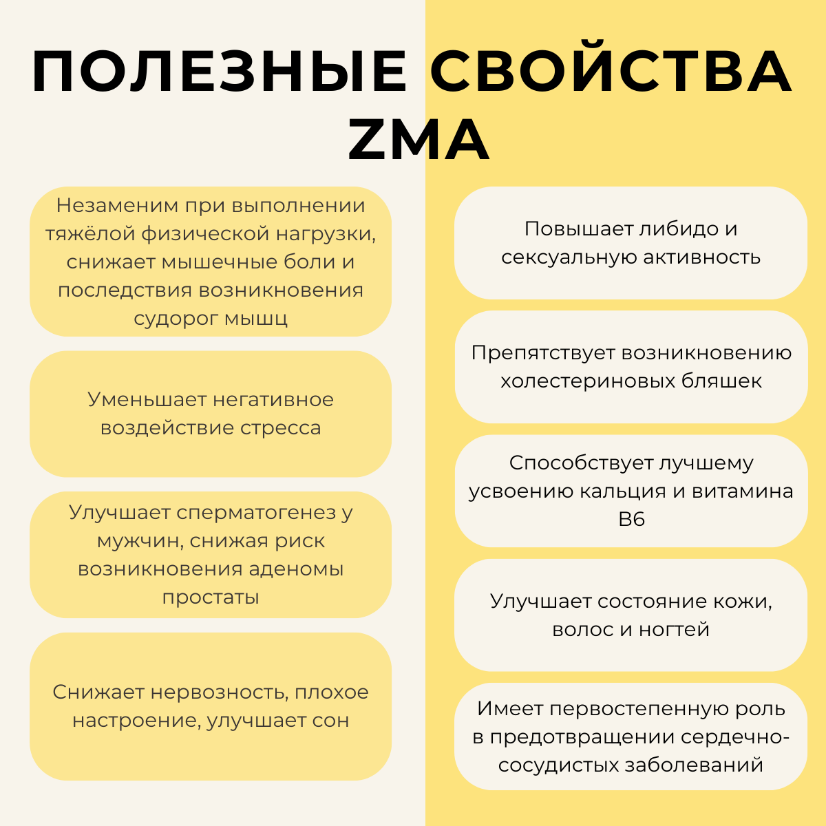 Витаминно-минеральный комплекс Binasport ZMA в капсулах N 90 (700мг) — фото 6