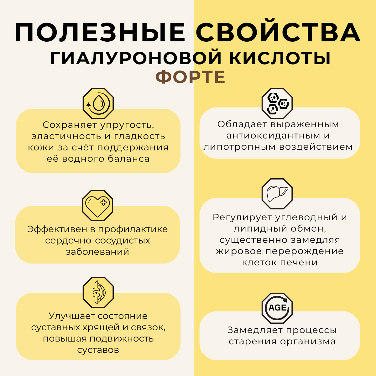Витаминно-минеральный комплекс Binasport Гиалуроновая кислота форте 602мг (60 капсул) — фото 6
